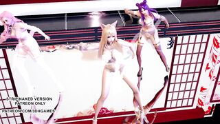 [MMD] GARNiDELiA - Avra K'Davarah KDA Ahri Kaisa Seraphine Sexy Hot Dance