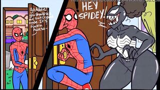 Not Safe For Spidey by Wappah