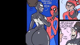 Not Safe For Spidey by Wappah