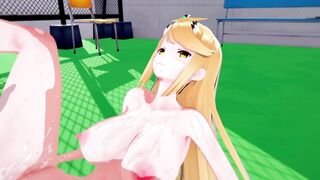 Mythra Xenoblade 2 3D HENTAI 4/5
