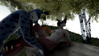 Let's Play - Hunt and Snare, Showroom Pawing & Pawjob