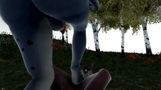 Let's Play - Hunt and Snare, Showroom Pawing & Pawjob