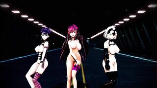 Mmd Fate Grand Order MILF and Bitches Erotic Ass 3d Hentai