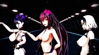 Mmd Fate Grand Order MILF and Bitches Erotic Ass 3d Hentai