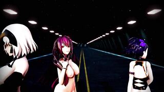 Mmd Fate Grand Order MILF and Bitches Erotic Ass 3d Hentai
