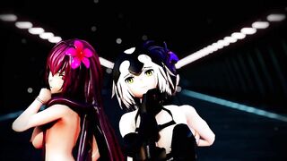Mmd Fate Grand Order MILF and Bitches Erotic Ass 3d Hentai
