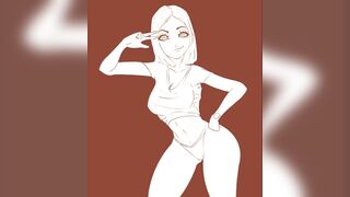¡sexy SAM! Samsung Galaxy Assistant SpeedPaint!