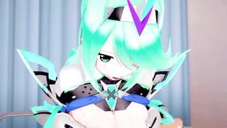 Pneuma XENOBLADE 2 3D HENTAI 2/7
