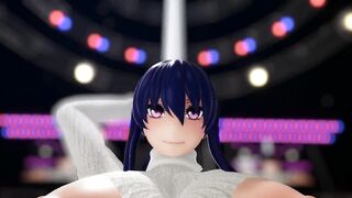 Mmd Rinko and Erotic Sonkyo Big Belly