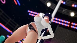 Mmd Rinko and Erotic Sonkyo Big Belly