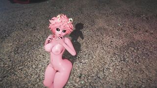 Mmd R18 Pinky Smart Student Mina Ashido Hero Academia she so Sexy