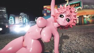Mmd R18 Pinky Smart Student Mina Ashido Hero Academia she so Sexy