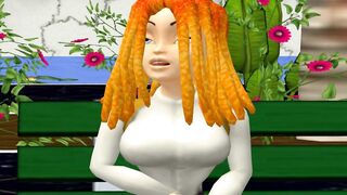 After Saving the Girl, he Satisfied her with a Carrot | 3d Porn Game