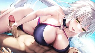 Fate Grand Order - Alter Throbbing Cock Handjob (Sayi) (4K 60FPS)