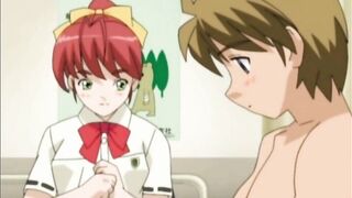 Boy Losing his Virginity at School Anime