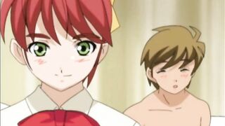 Boy Losing his Virginity at School Anime