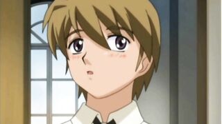 Boy Losing his Virginity at School Anime