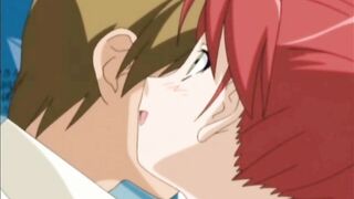 Boy Losing his Virginity at School Anime