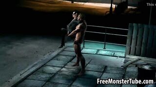 3D Cartwoman getting fucked hard by Wolverine