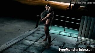 3D Cartwoman getting fucked hard by Wolverine