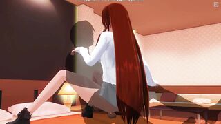 3D HENTAI Steins;Gate Kurisu Makise Fucking and Orgasm