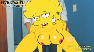 ADULT LISA SIMPSON PRESIDENT - 2D Cartoon Real Hentai #2 DOGGYSTYLE Big ANIMATION Ass Booty Cosplay