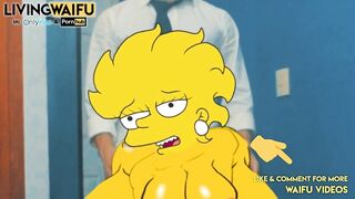ADULT LISA SIMPSON PRESIDENT - 2D Cartoon Real Hentai #2 DOGGYSTYLE Big ANIMATION Ass Booty Cosplay