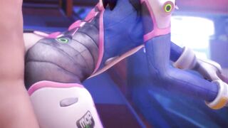 3D Compilation: Overwatch Dva Uncensored Hentai
