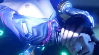 3D Compilation: Overwatch Dva Uncensored Hentai