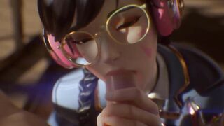 3D Compilation: Overwatch Dva Uncensored Hentai
