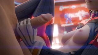 3D Compilation: Overwatch Dva Uncensored Hentai