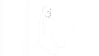 Breast Expansion Loop and Speedpaint, Lewd Art, Vertical Video