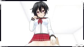 3D HENTAI POV Schoolgirl Rides your Cock and does AHEGAO