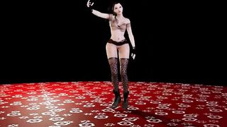 [MMD] EVERGLOW - Bon Bon Chocolat Uncensored 3D Erotic Dance