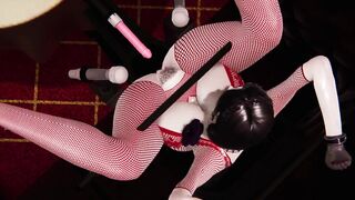 Resident Evil 8 - Nude Lady Dimitrescu Dildo Machine Resident Evil Village: Tall Vampire Lady