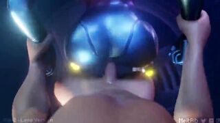 Samus From Metroid Doggystyle Fuck