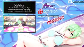 Eula gives you a POV blowjob then gets creampied. Genshin