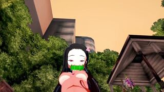 POV Nezuko Kamado Wants Fat Load For Breeding - Demon Slayer