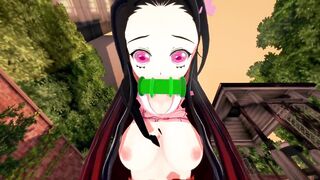 POV Nezuko Kamado Wants Fat Load For Breeding - Demon Slayer