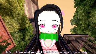 POV Nezuko Kamado Wants Fat Load For Breeding - Demon Slayer