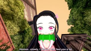 POV Nezuko Kamado Wants Fat Load For Breeding - Demon Slayer