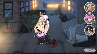 Cartoon. Girl Fights against Hooligans, but Lost | TheLewdKnight (part 11)