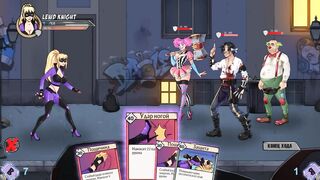 Cartoon. Girl Fights against Hooligans, but Lost | TheLewdKnight (part 11)