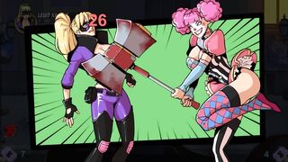 Cartoon. Girl Fights against Hooligans, but Lost | TheLewdKnight (part 11)