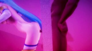 MMD - AQUA GLORYHOLE [konosuba]