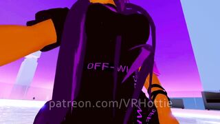 Oily Babe in just a Shirt in Pool Strips down Roll Grind Hips Hentai POV Lap Dance Thicc Thighs
