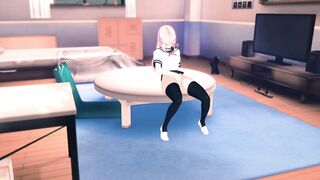 SAKURA MASTURBATES ON TABLE and Gets Extreme Shaking Orgasm | Anime Porn Uncensored NARUT[3d Hentai]