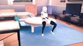 SAKURA MASTURBATES ON TABLE and Gets Extreme Shaking Orgasm | Anime Porn Uncensored NARUT[3d Hentai]