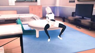 SAKURA MASTURBATES ON TABLE and Gets Extreme Shaking Orgasm | Anime Porn Uncensored NARUT[3d Hentai]