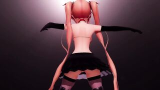 【MMD R-18 DANCE】BIG BUTTOCKS SWEET SEXY TEMPTATION BODY OF INFARTO NAUGHTY PUSSY エロ尻セックス [MMD]